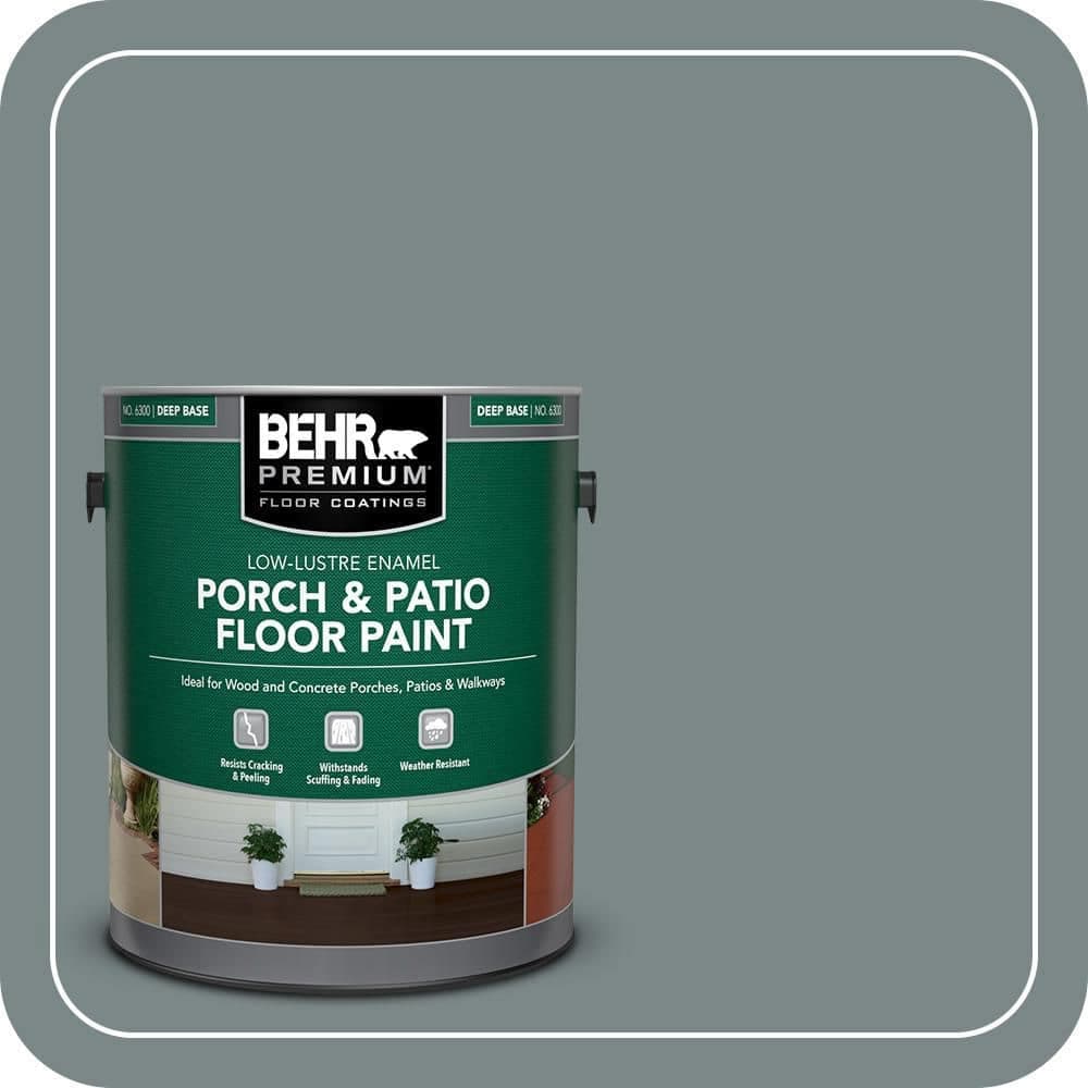 BEHR PREMIUM #730F-5 Low-Lustre Enamel Interior/Exterior Porch and Patio Floor Paint (1)