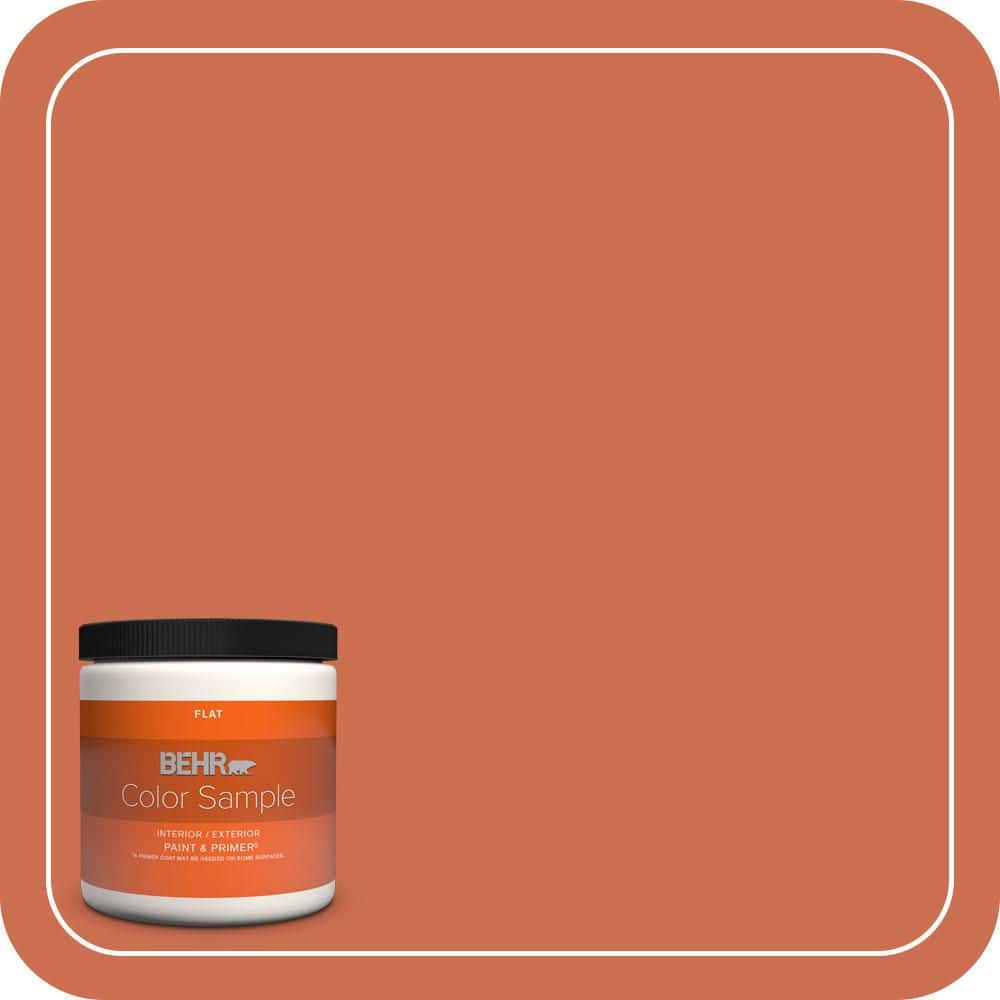 BEHR PREMIUM PLUS #M180-6 Tiki Torch Enamel Low Odor & Primer (1)
