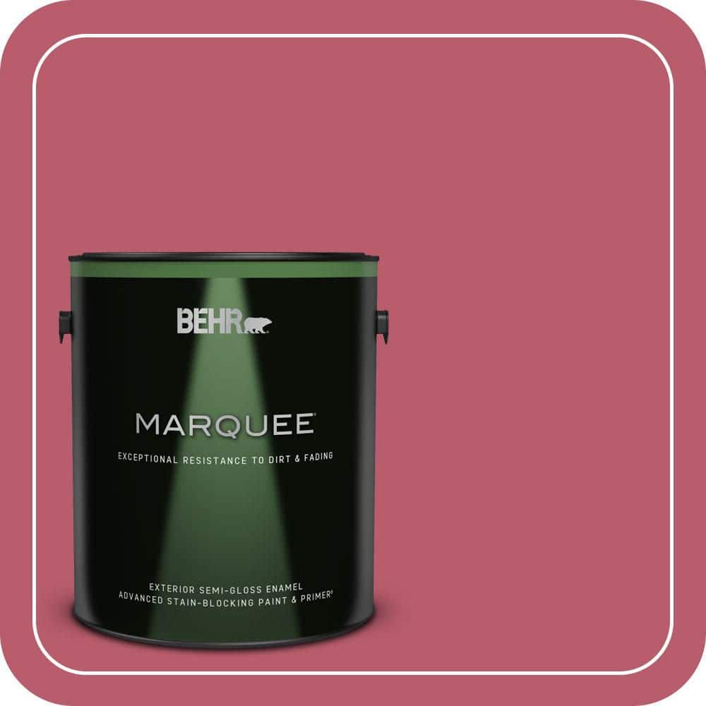 BEHR MARQUEE 1 gal. #MQ1-06 Sensuous Semi-Gloss Enamel Exterior Paint & Primer