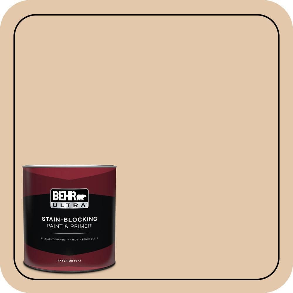 BEHR ULTRA 1 qt. #MQ2-45 Craft Juggler Flat Exterior Paint & Primer
