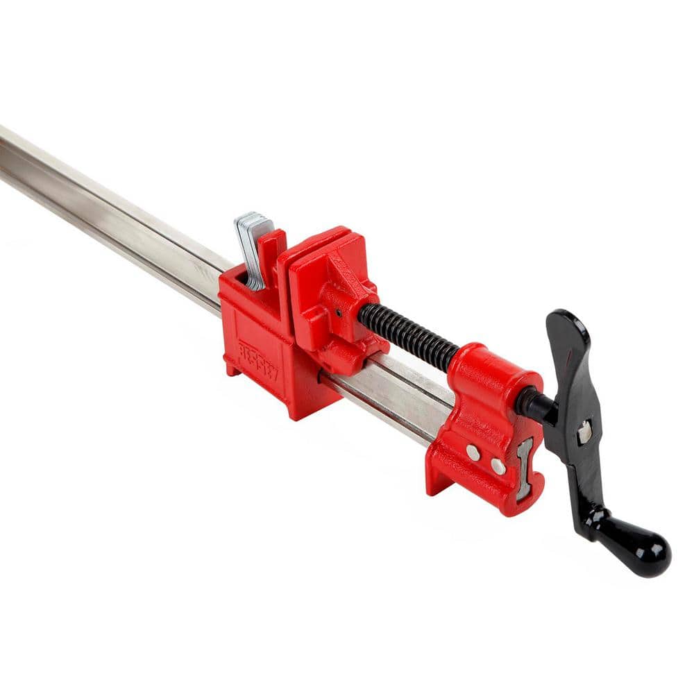 BESSEY I-Beam 48 in. Capacity Heavy-Duty Industrial Bar Clamp with 2.1 in. Throat Depth (3)