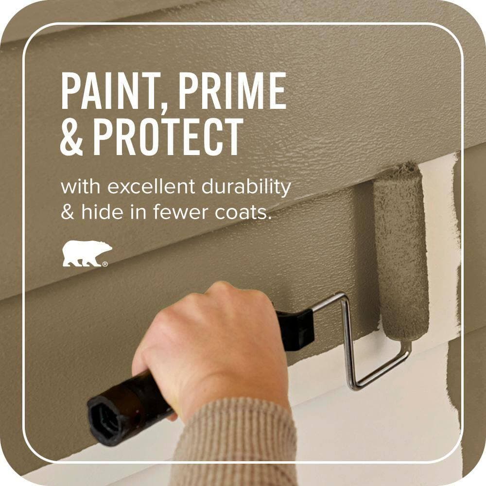 BEHR PREMIUM PLUS #320F-7 Fig Enamel Low Odor & Primer (4)