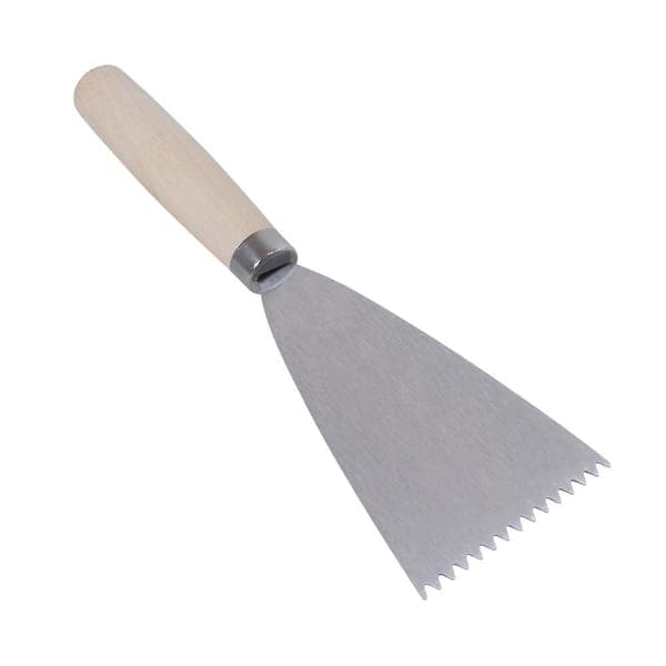 ROBERTS 3/16 in. x 5/32 in. V-Notch Cove Base Adhesive Spreader