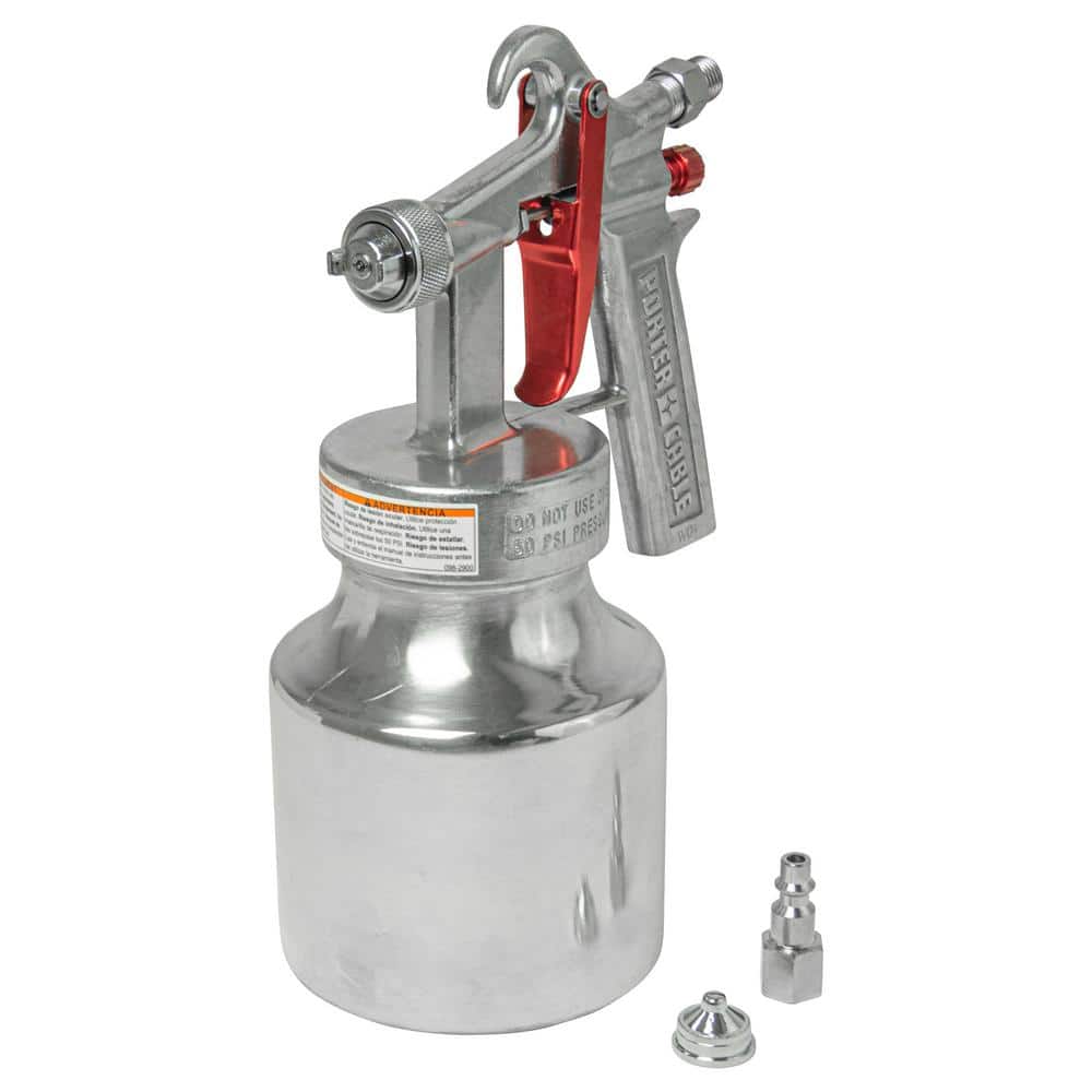 Porter-Cable Max 50 PSI 1 qt. Air LVLP Pressure Feed Bleeder Spray Gun (2)
