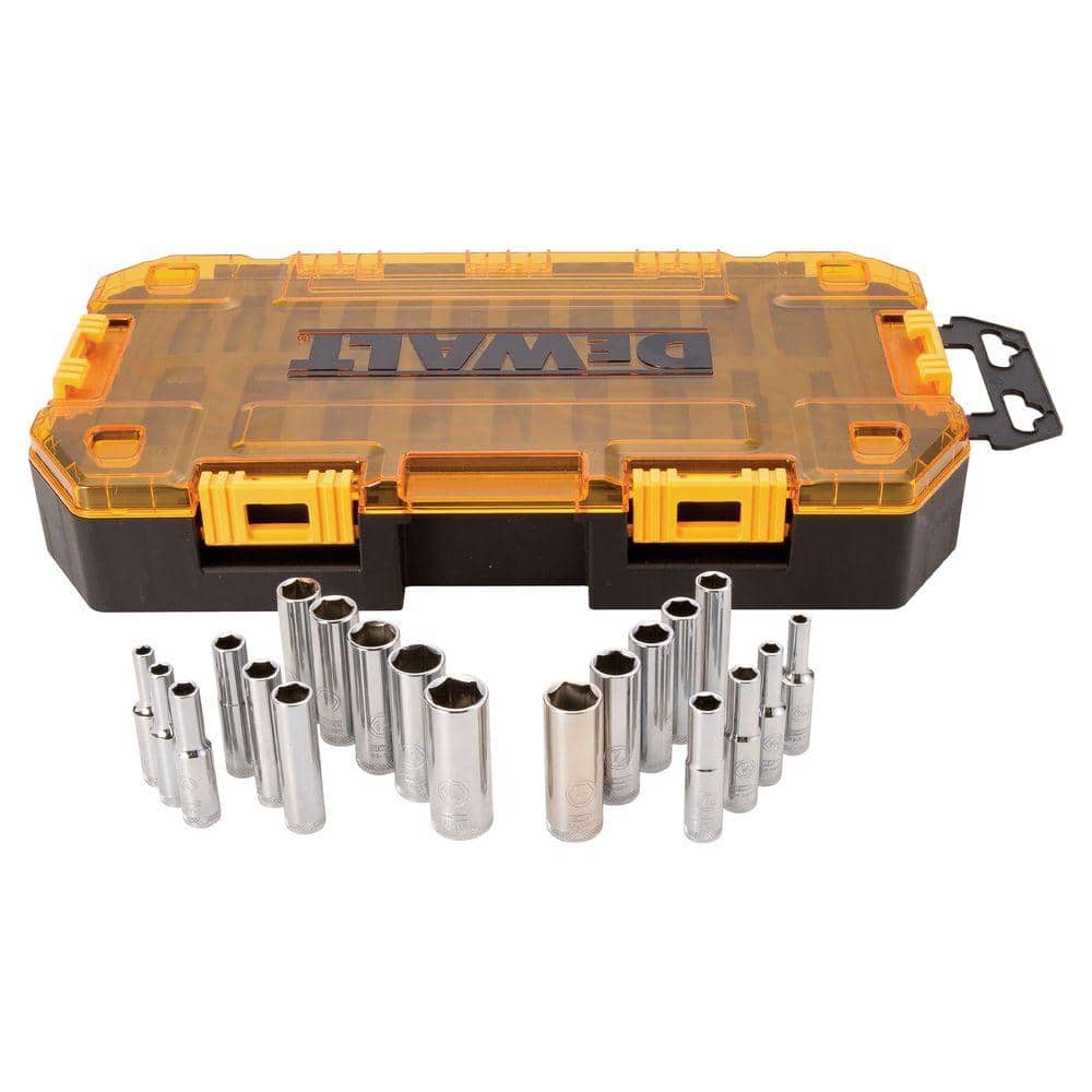 DEWALT 1/4 in. Drive Socket Set (20-Piece)