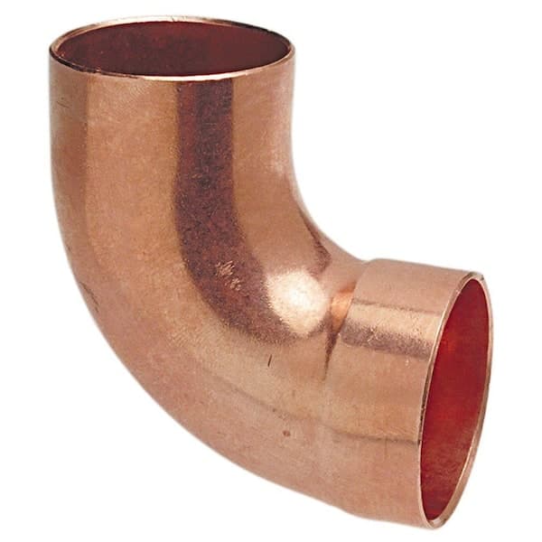 Everbilt 2 in. Copper DWV 90-Degree Fitting x Cup Street Elbow (2)