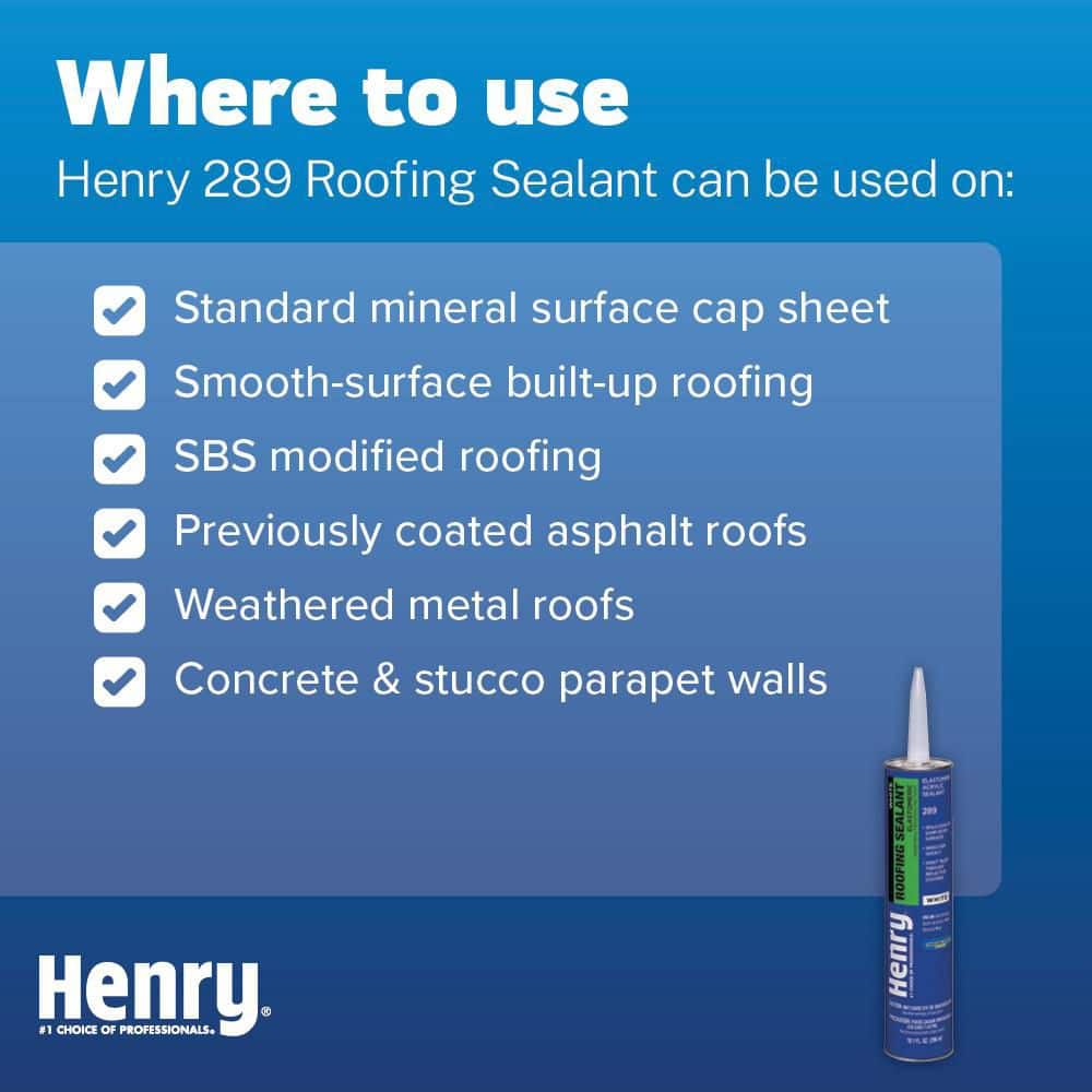 Henry 289 Elastomeric Roofing Sealant Caulk (3)