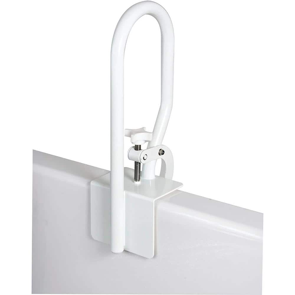 Glacier Bay 14 in. Bathtub Rail Safety Grab Bar in White (2)