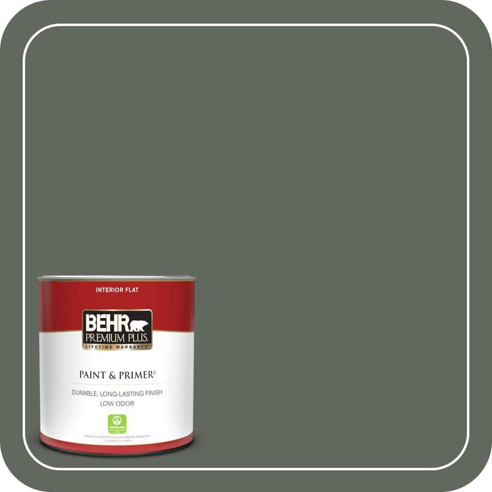 BEHR PREMIUM PLUS #710F-6 Painted Turtle Interior/Exterior Paint & Primer Color Sample