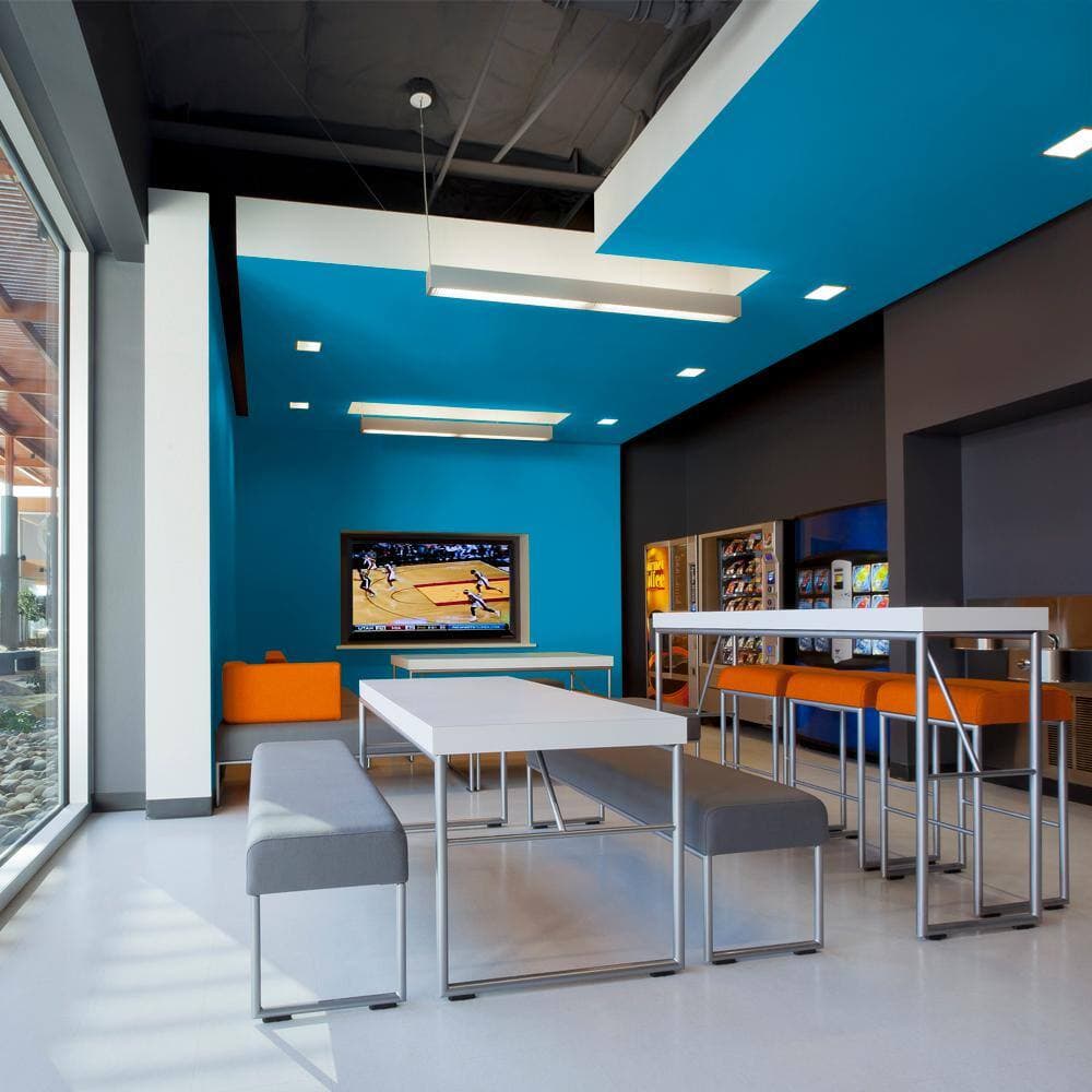 BEHR PRO 1 gal. #MQ4-57 Celebration Blue Semi-Gloss Interior Paint (4)