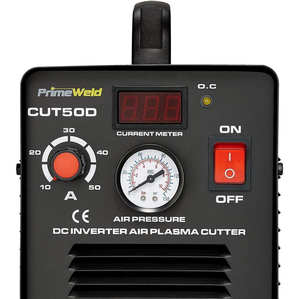 PrimeWeld 50 Amp Plasma Cutter 1/2 in. Clean Cut 110-Volt/220-Volt DC Cutting Machine (3)