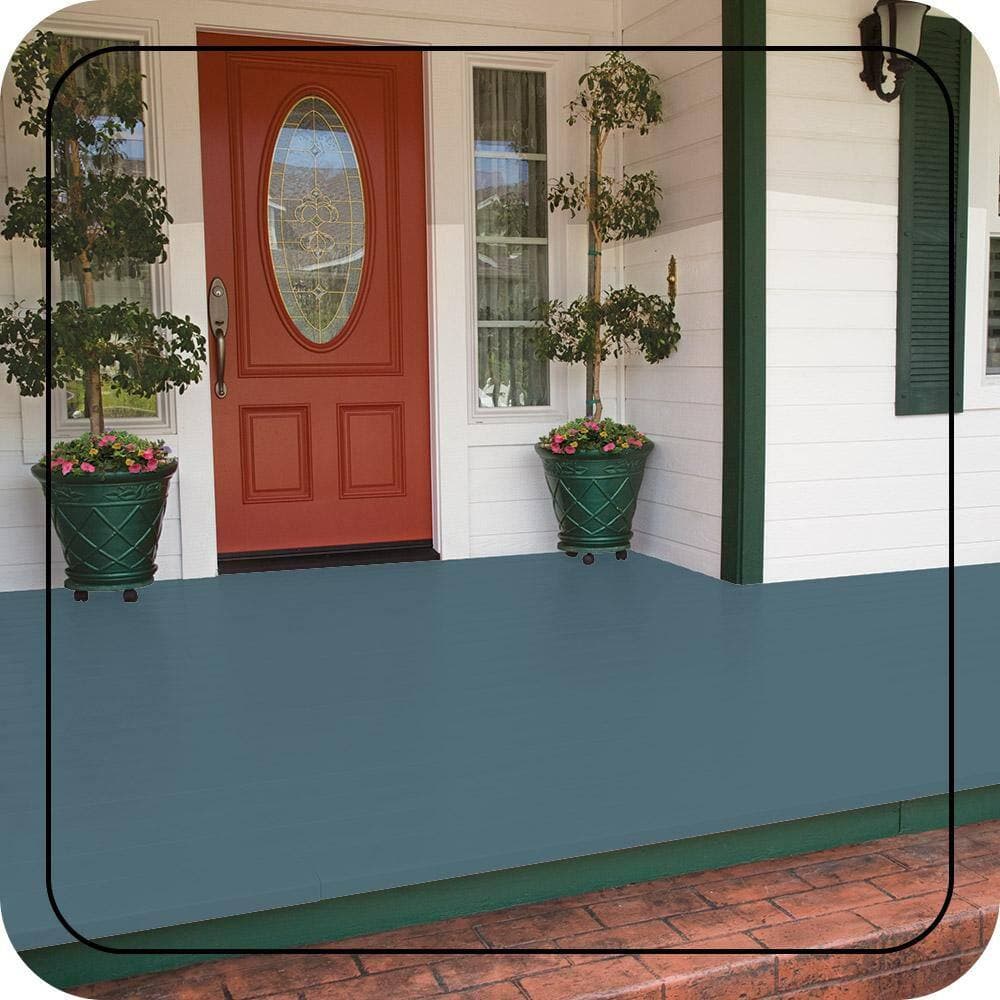 BEHR PREMIUM #PFC-85 Low-Lustre Enamel Interior/Exterior Porch and Patio Floor Paint (2)