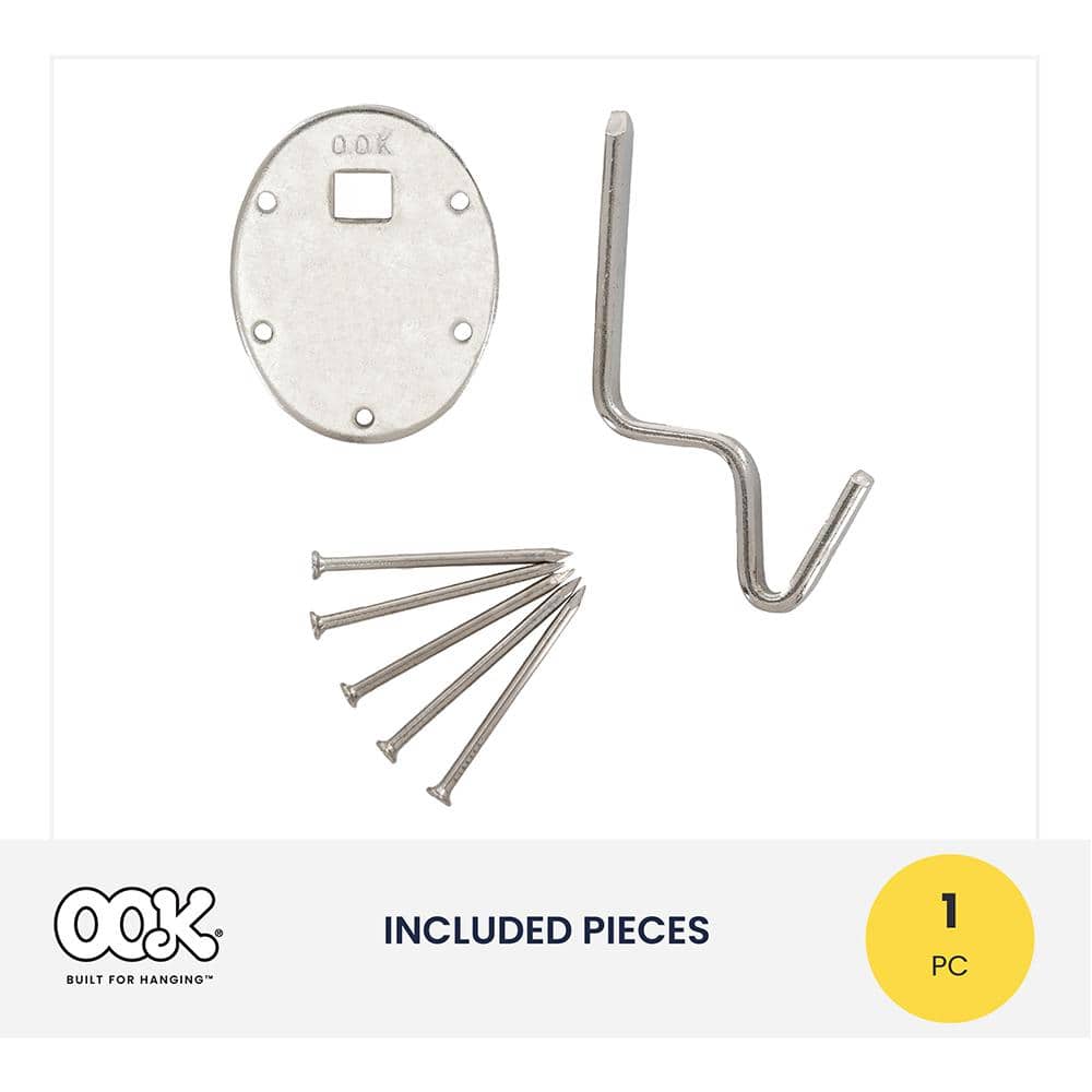 200 lbs. Steel Heavy-Hold Drywall Picture/Mirror Hanging Hook (3)