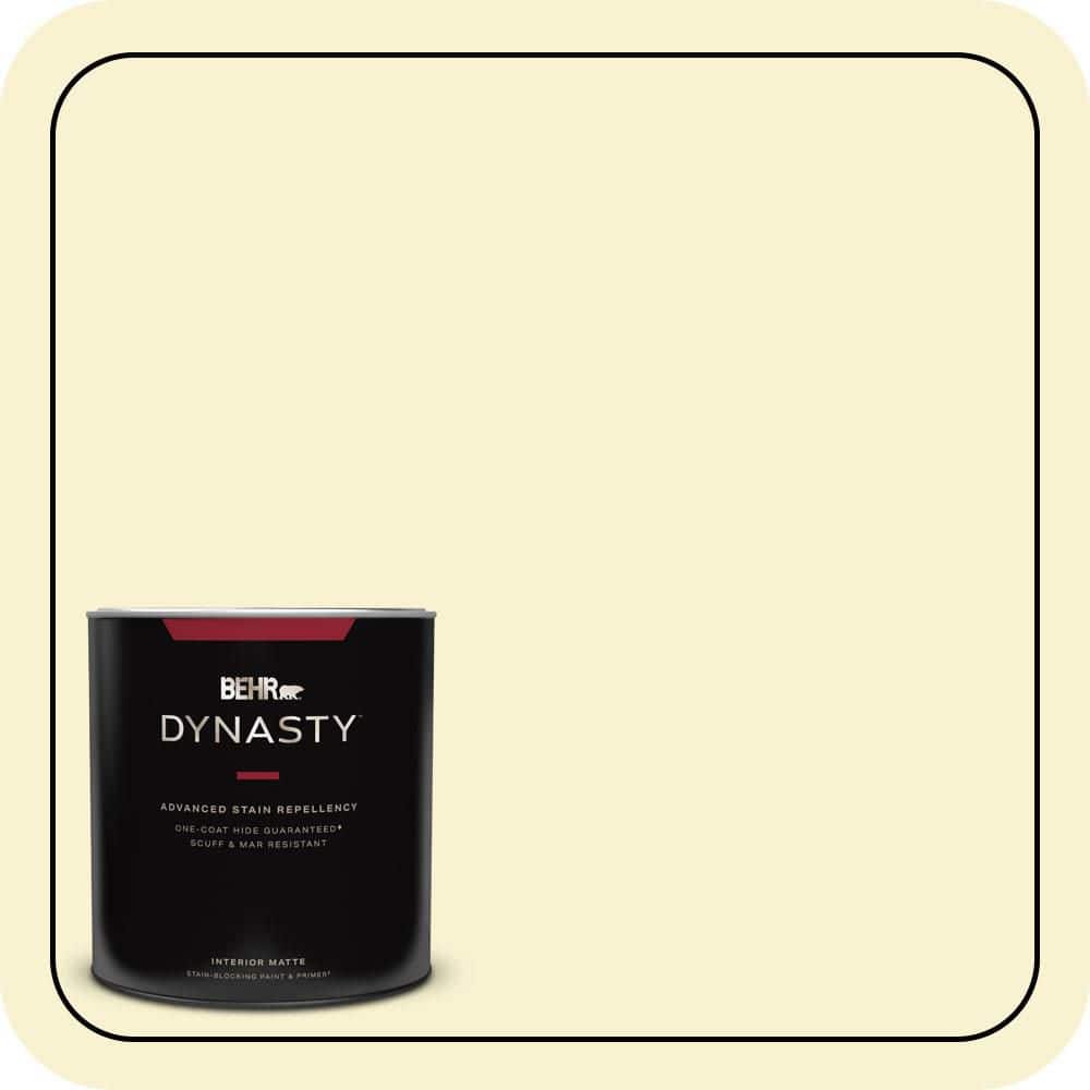 BEHR DYNASTY 1 qt. #P320-1 Flashpoint Matte Interior Stain-Blocking Paint & Primer