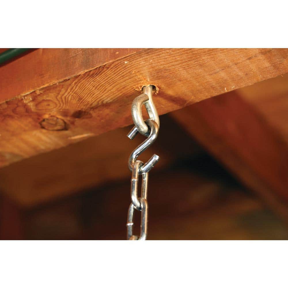 Everbilt 0.130 in. x 1-1/2 in. Stainless Steel Rope S-Hook (3-Pack) (2)