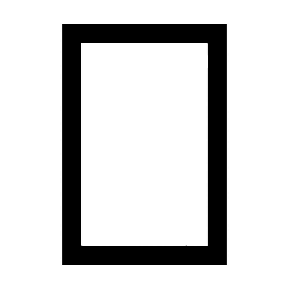Amanti Art Mirror Makeover Brushed Black 17.25 in. W x 25.25 in. H Bathroom Mirror Frame Border Kit-Fits a 16 x 24 Mirror (1)