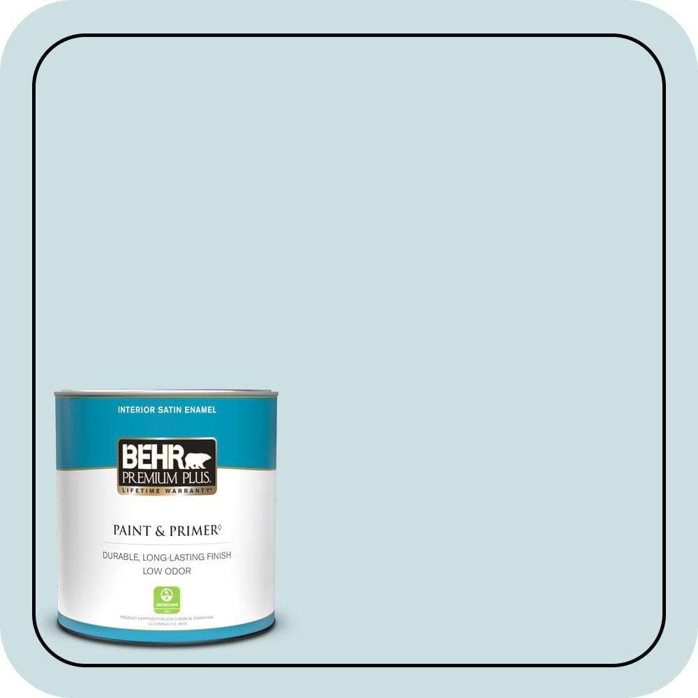 BEHR PREMIUM PLUS #S450-1 Beach Foam Enamel Low Odor & Primer (1)