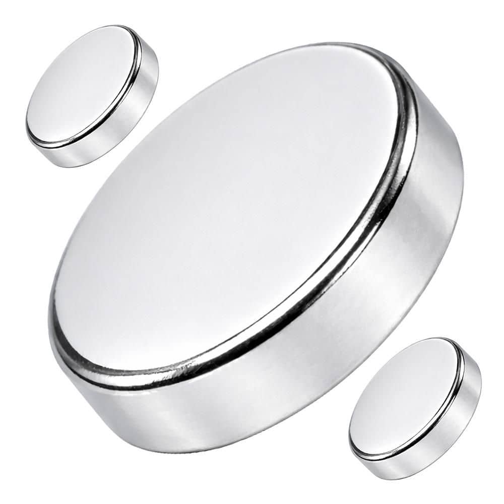 Master Magnet 0.7 in. Neodymium Rare-Earth Magnet Discs ( per Pack) (2)