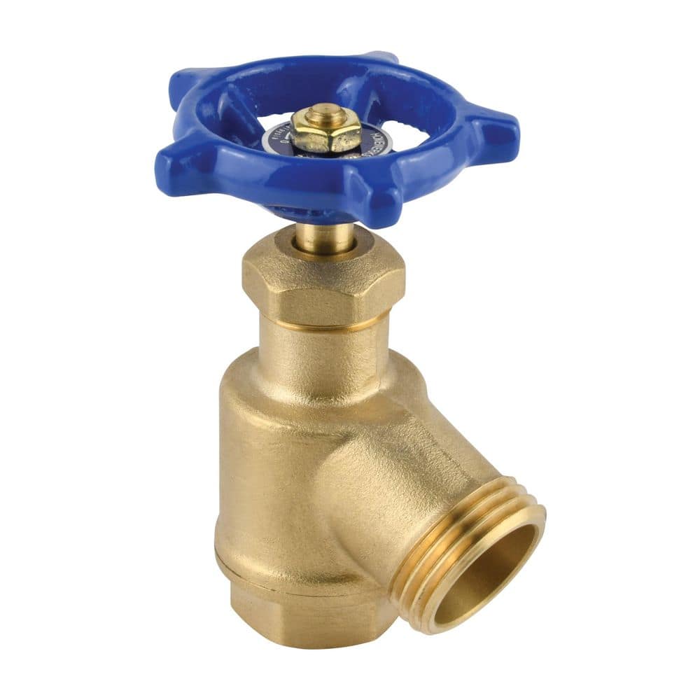 Everbilt 1/2 in. FIP x 3/4 in. MHT Brass Bent Nose Garden Valve