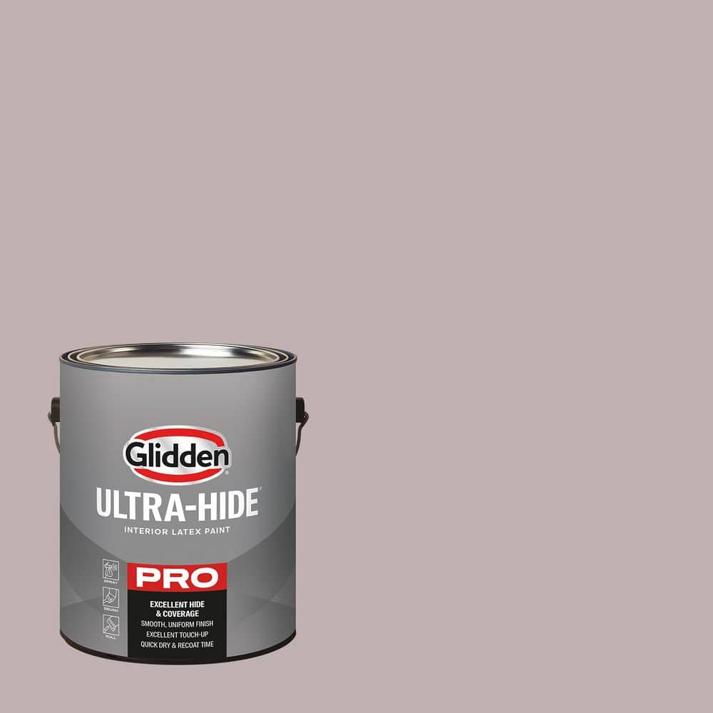 Glidden Ultra-Hide 1 Gal. PPG1014-4 Jack Rabbit Satin Interior Paint (1)