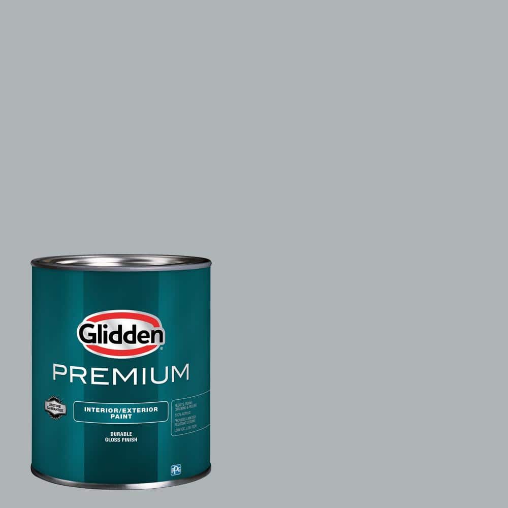 Glidden Premium 1 qt. Stargazer PPG1011-3 High Gloss Interior/Exterior Trim, Door and Cabinet Paint