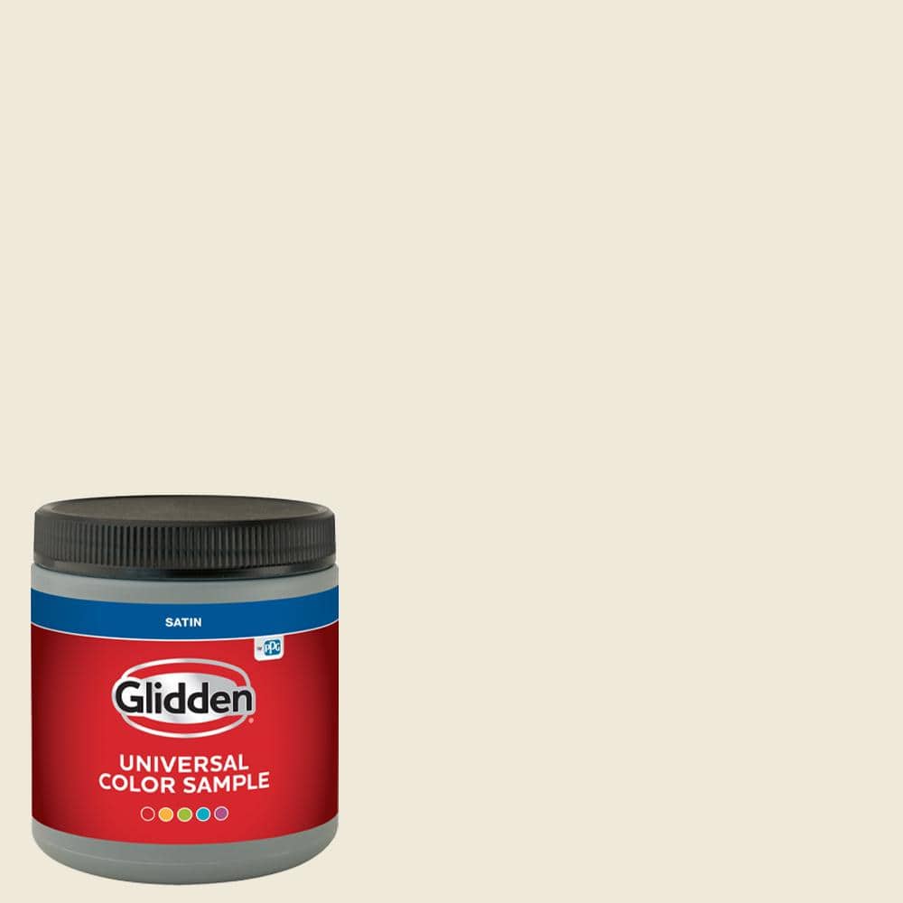 Glidden 8 oz. PPG1098-1 Milk Paint Satin Interior Paint Sample (1)