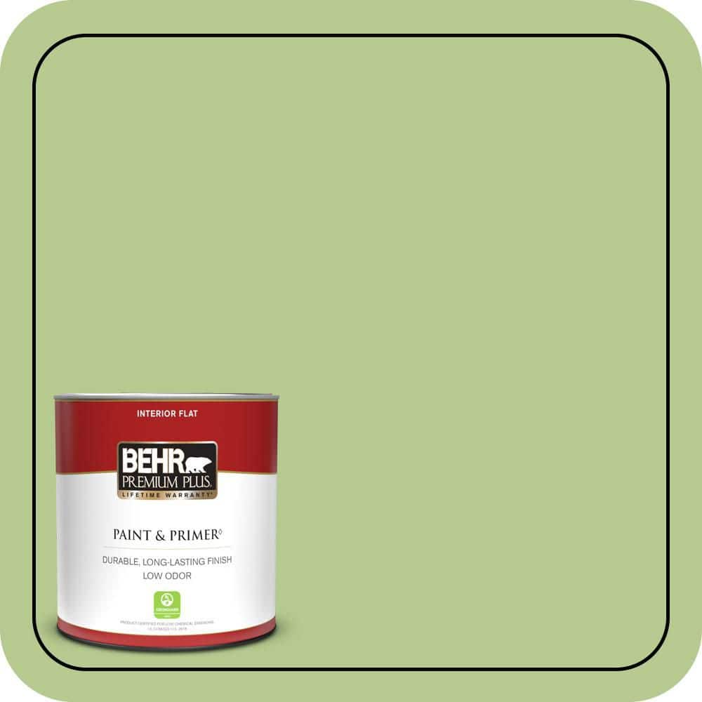 BEHR PREMIUM PLUS #420D-4 Marsh Fern Enamel Low Odor & Primer (1)