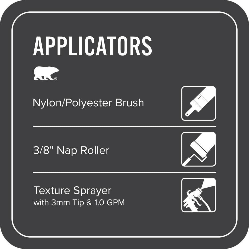 BEHR PREMIUM #ECC-10-2 Textured Low-Lustre Enamel Interior/Exterior Porch and Patio Anti-Slip Floor Paint (4)