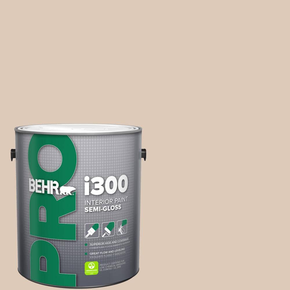 BEHR PRO 1 gal. #250E-2 Pebbled Courtyard Semi-Gloss Interior Paint