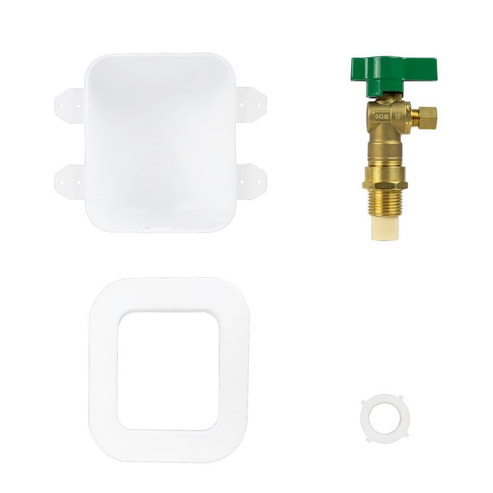 BrassCraft 1/2 in. NOM CPVC x 1/4 in. Compression with 1/4 Turn Brass Ball Valve (2)