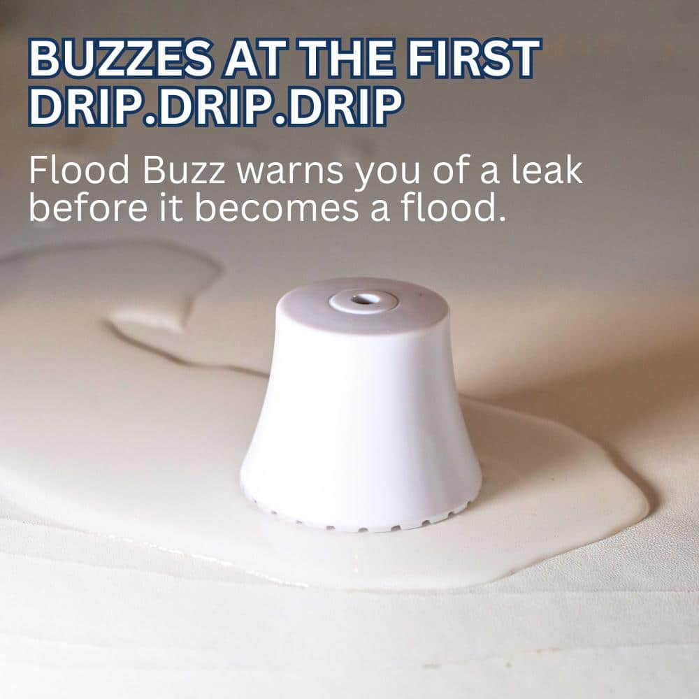 Flood Buzz Small Water Leak Alarm - 6 Pack (3)