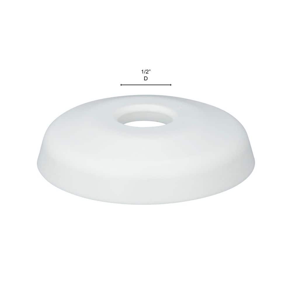 Viega PureFlow 1/2 in. Plastic Single Escutcheon (50-Pack) (2)