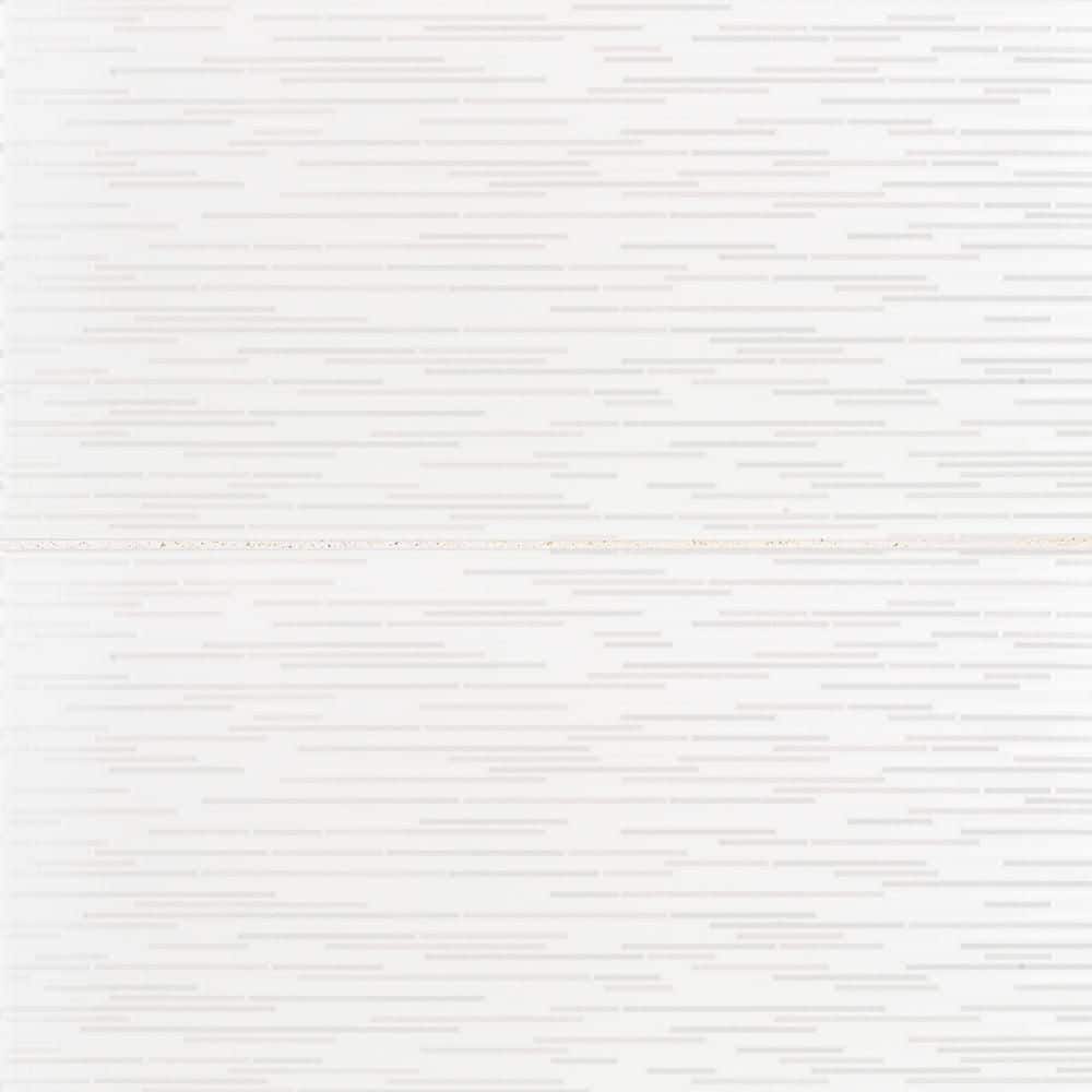 Jeffrey Court Dragonfly White 10 in. x 20 in. Glossy Ceramic Wall Tile (1.345 sq. ft. /Each) (2)