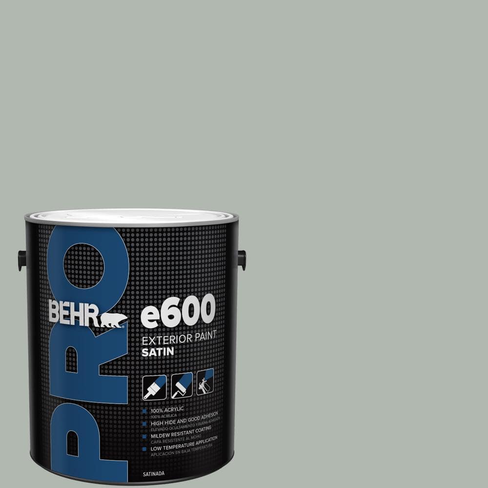BEHR PRO 1 gal. #PPU12-14 Verdigris Satin Exterior Paint
