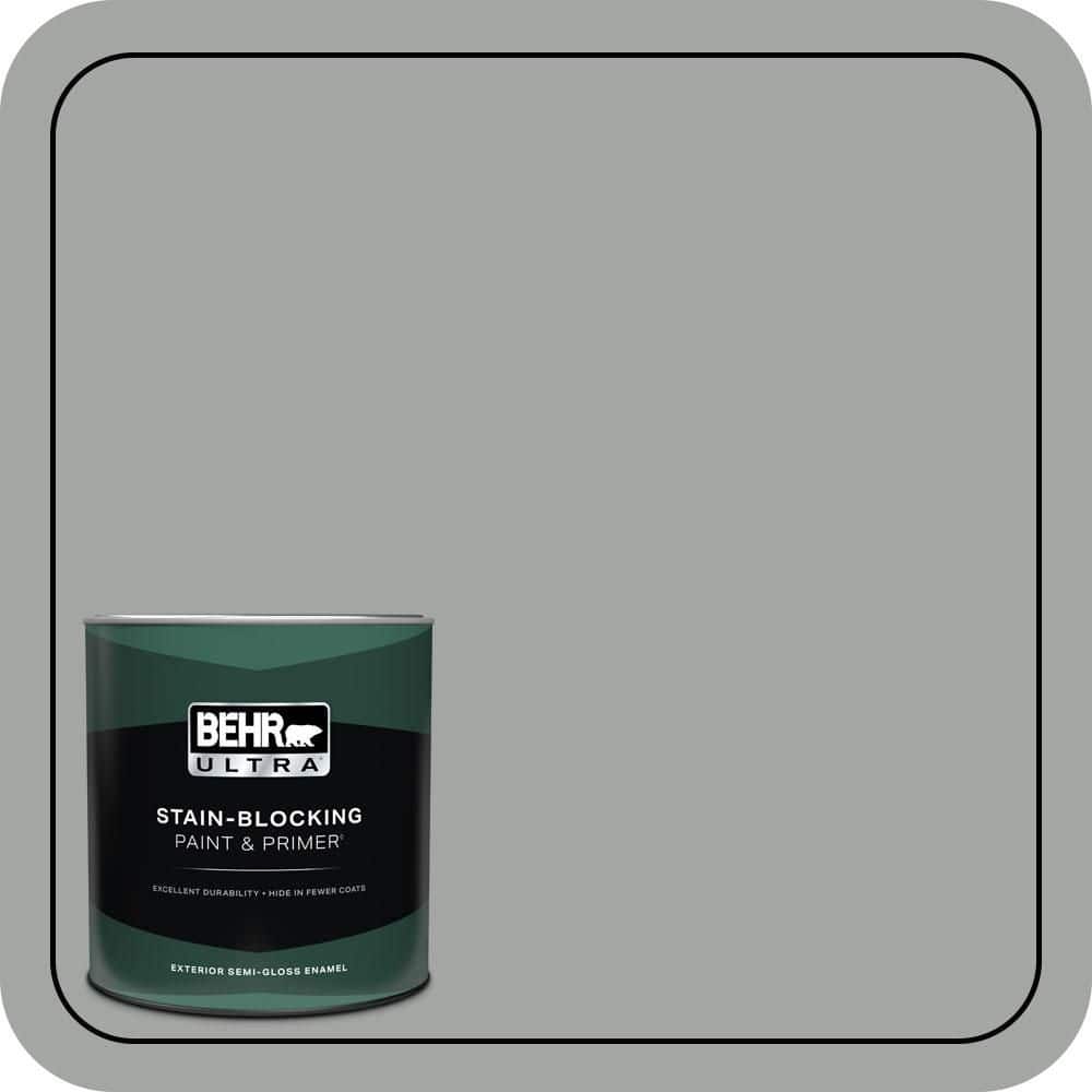 BEHR ULTRA 1 qt. #PPU25-16 Chain Reaction Semi-Gloss Enamel Exterior Paint & Primer
