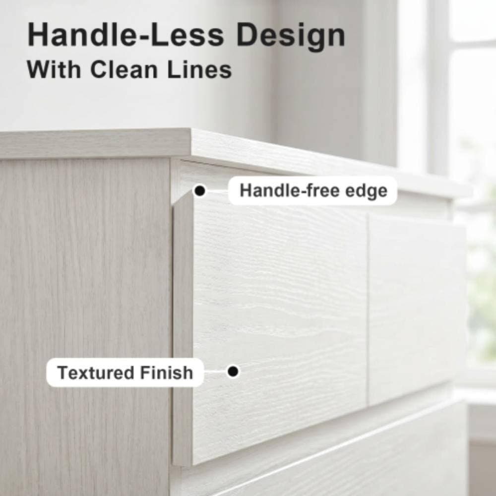 Unbranded 25.9 in. W x 16.6 in. D x 45.7 in. H Bathroom White Linen Cabinet (3)
