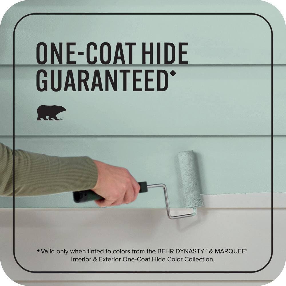BEHR MARQUEE 1 gal. #480E-3 Marina Isle Flat Exterior Paint & Primer (3)