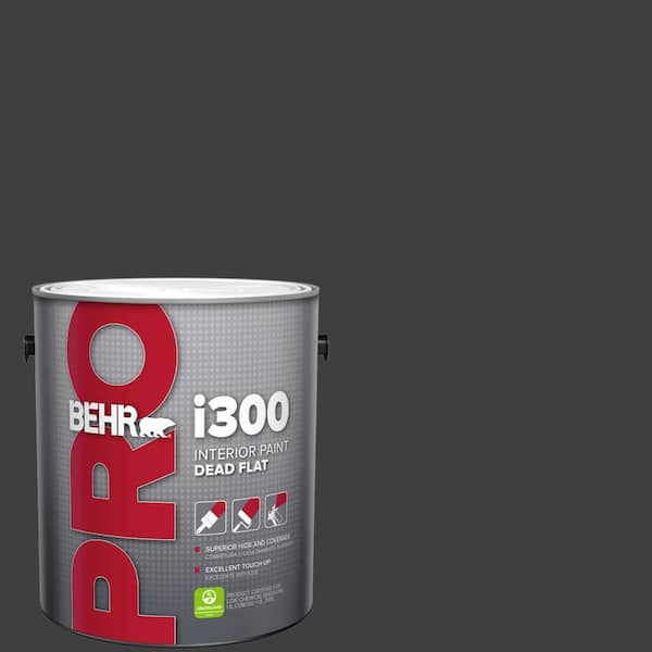 BEHR PRO 1 gal. #770F-7 Beluga Dead Flat Interior Paint (2)