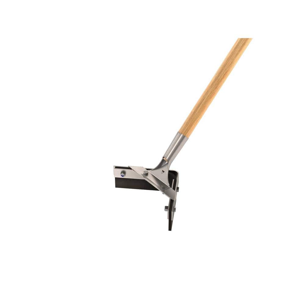 Bon Tool 5 ft. Tapered Handle V-Shaped Blade Asphalt Squeegee (1)