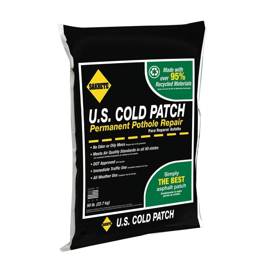 SAKRETE 50 lb. U.S. Cold Patch Pothole Repair