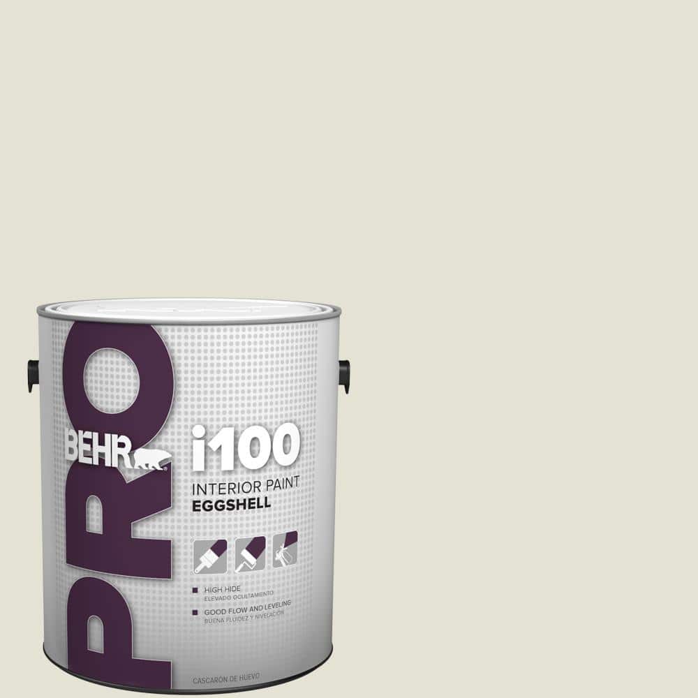 BEHR PRO 1 gal. #PPF-15 Crushed Limestone Eggshell Interior Paint
