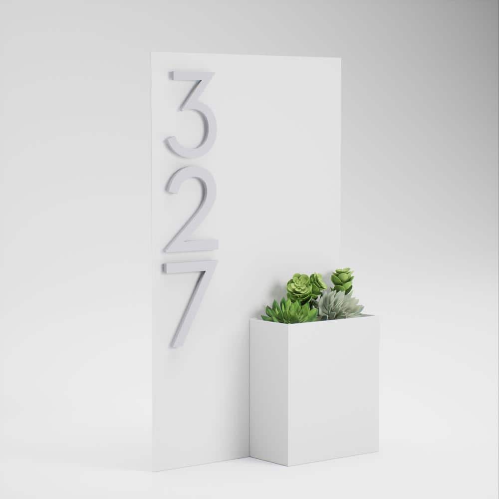 POST & PORCH Curb Appeal Rectangle Address Planter (3)