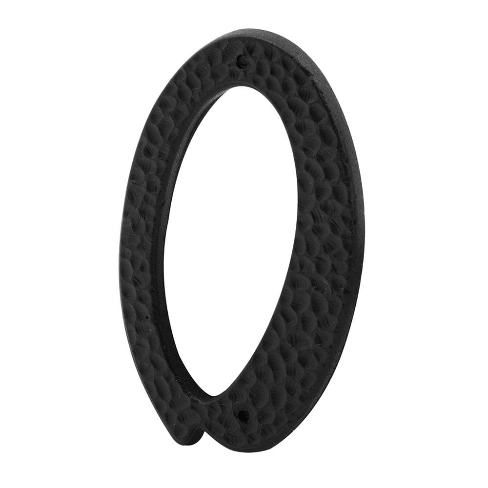 Prime-Line 3 in. House Letter F, Diecast, Black Finish