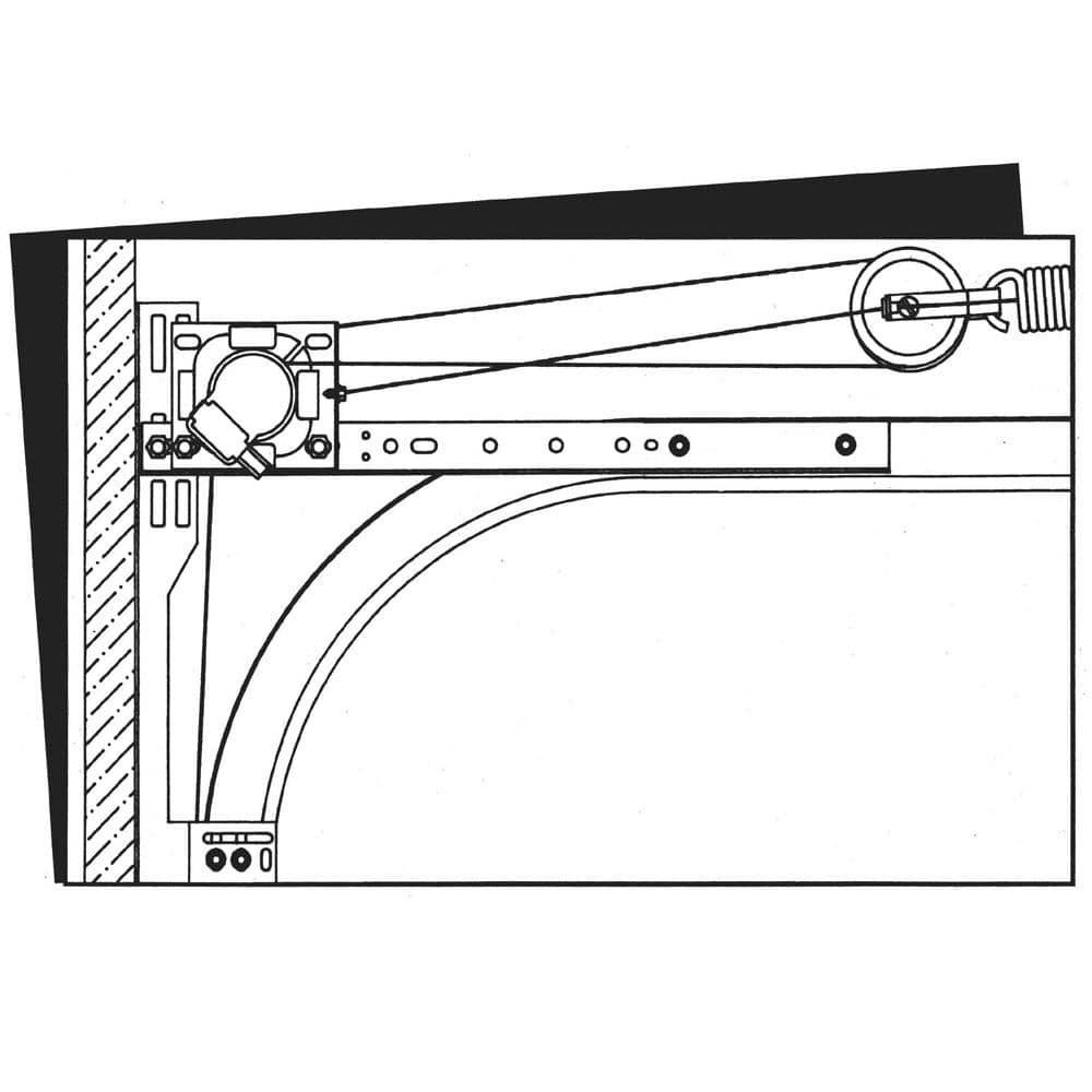 Clopay Extension Spring for 180 lbs. Door 8 ft. High (3)