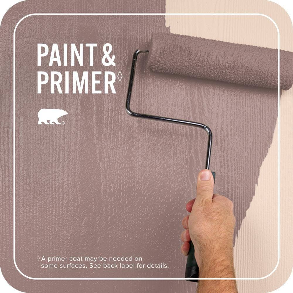 BEHR PREMIUM PLUS 1 gal. #700B-4 Muse Semi-Gloss Enamel Exterior Paint & Primer (3)