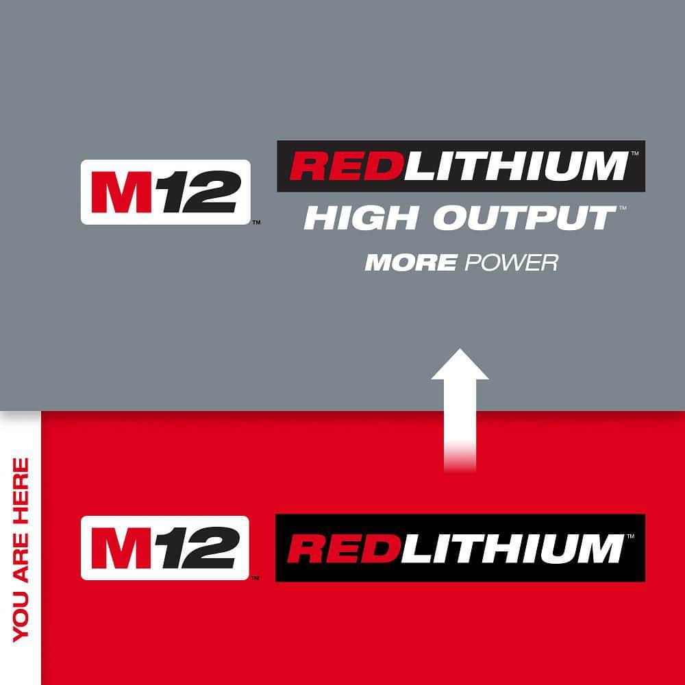 Milwaukee M12 12-Volt Lithium-Ion 2.0 Ah Compact Battery Pack (2-Pack) (3)