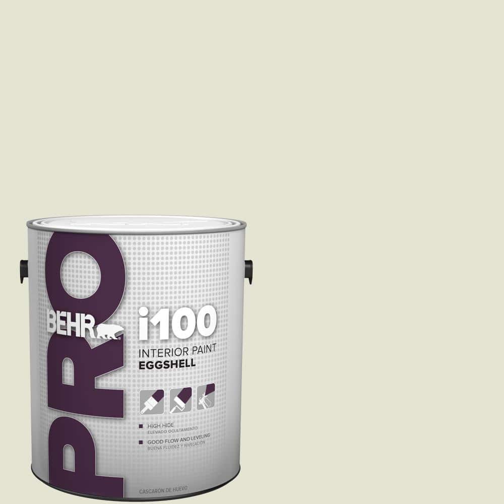 BEHR PRO 1 gal. #S360-1 Yoga Daze Eggshell Interior Paint (1)