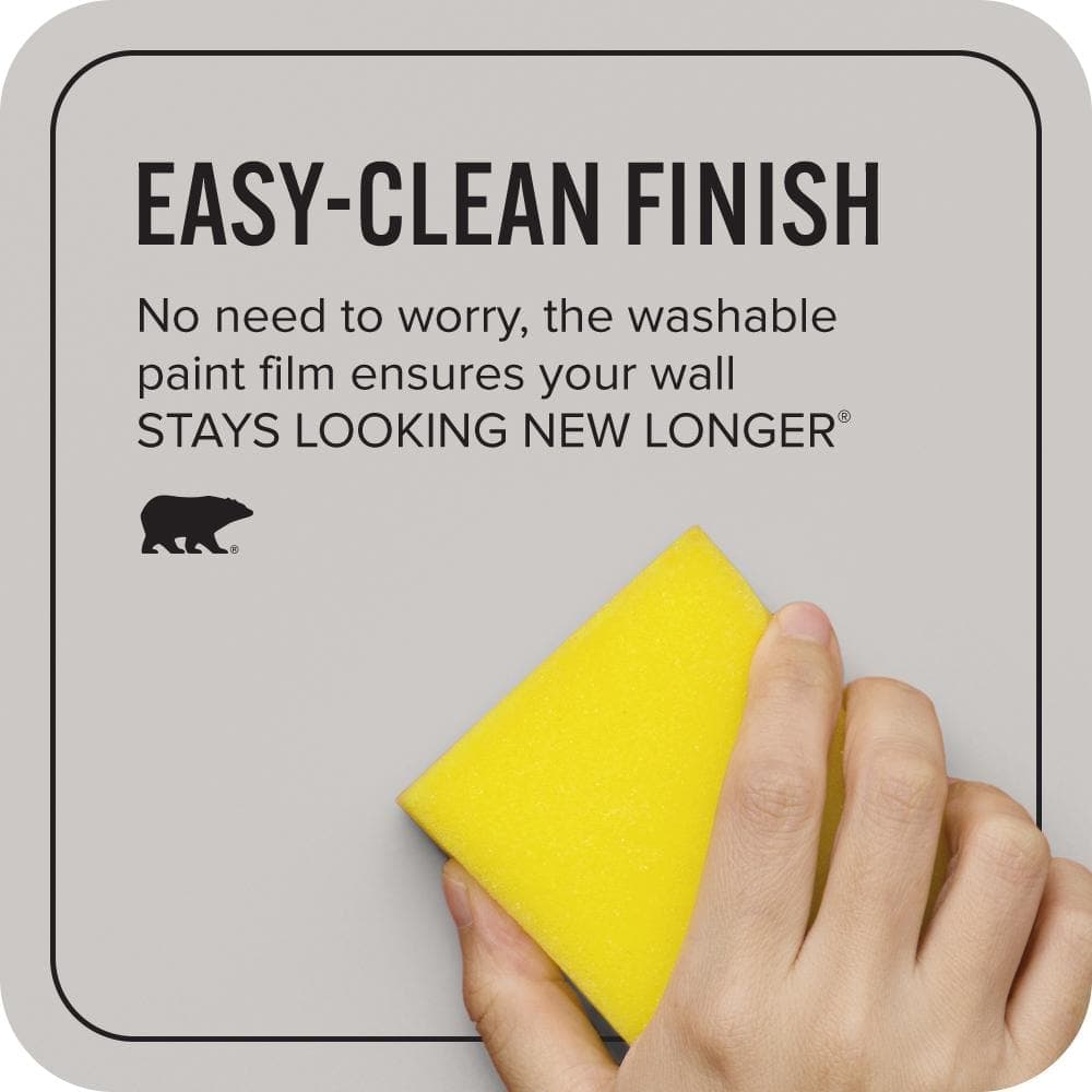 BEHR ULTRA 1 gal. #PPU26-09 Graycloth Extra Durable Eggshell Enamel Interior Paint & Primer (4)