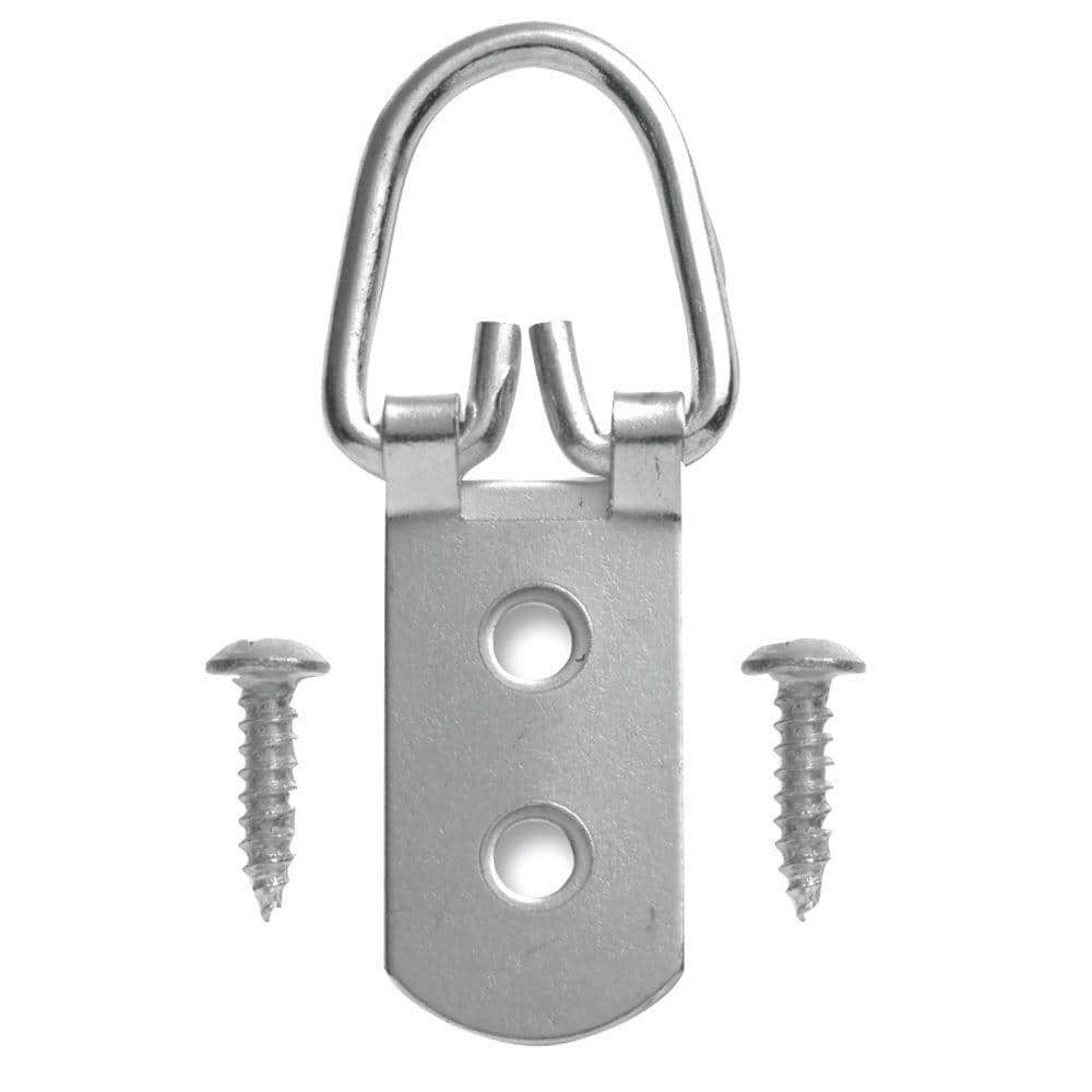 HangZ 75 lb. 2 Hole D Ring Hanger (50-Pack) (1)