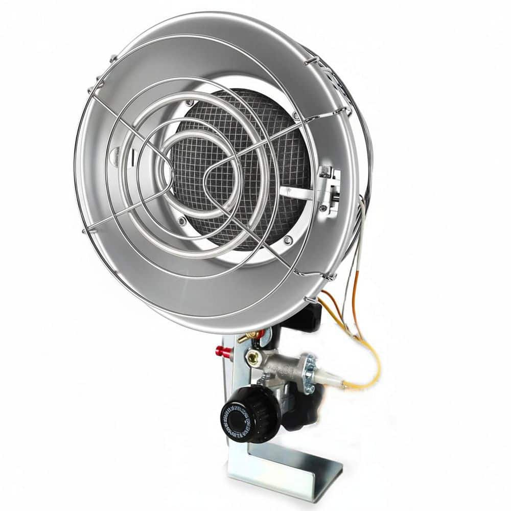 SenQWFa 15,000 BTU Propane Outdoor Heater Single Tank Top with 3 Heating Modes, Heavy-Duty Metal, Safety Shut-Off